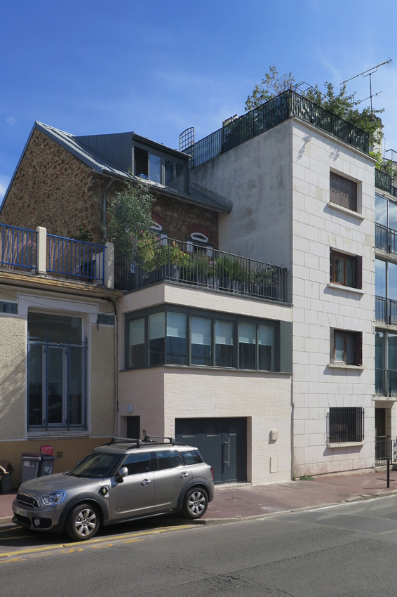 Extension et restructuration d'une maison d'habitation à Saint Cloud (92)