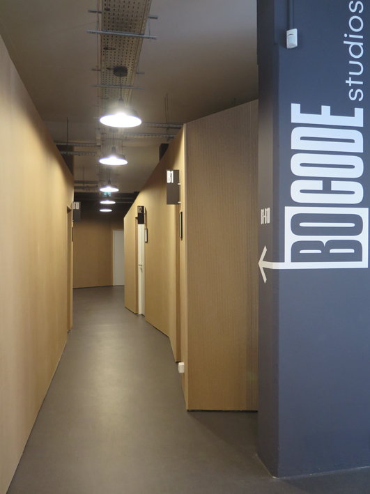 Création de bureaux de production BOCODE Studios à Paris 11e