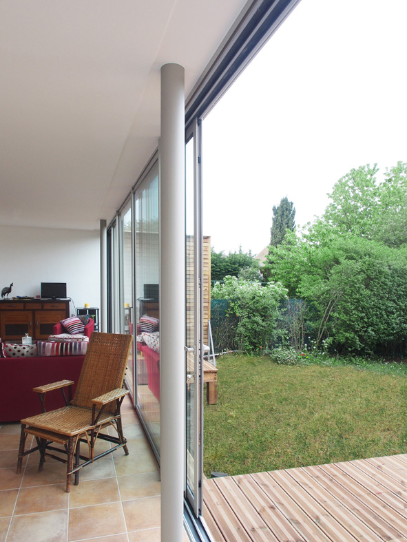 Extension d'une maison d'habitation à Villiers/Marne (94)