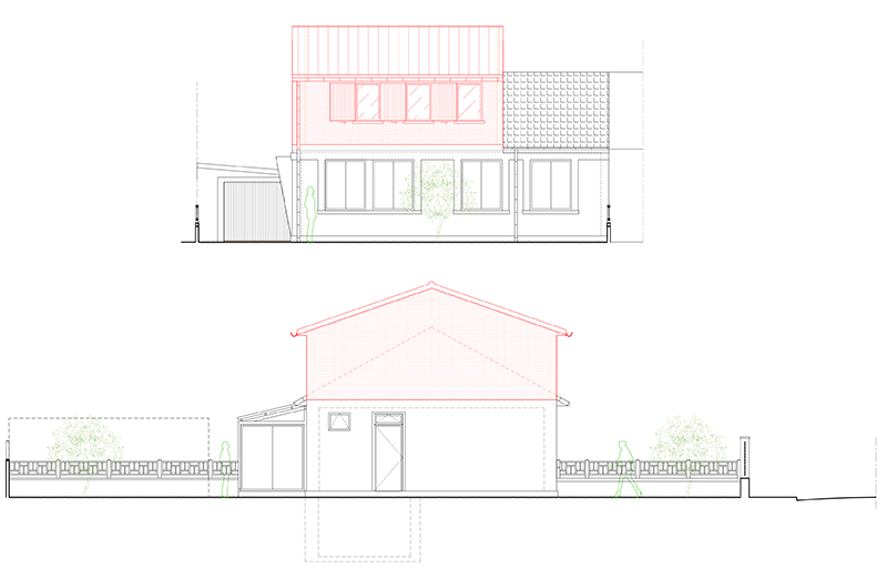 Rénovation et surélévation d'une maisons d'habitation à L'Haÿ les Roses (94)