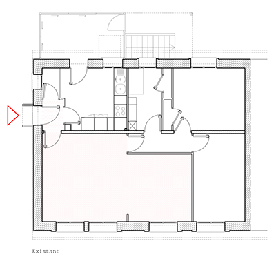 Rénovation et surélévation d'une maisons d'habitation à L'Haÿ les Roses (94)