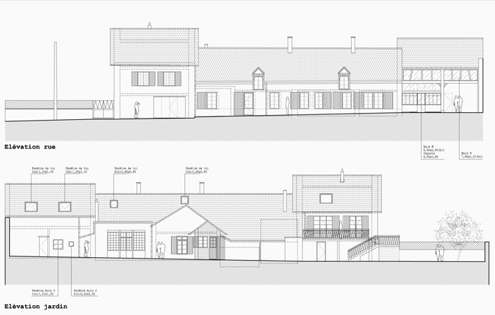 Rénovation d'une ancienne grange à Ousson (45) - En cours