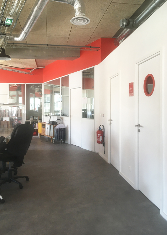 Création de bureaux pour PLTV à Paris 11e