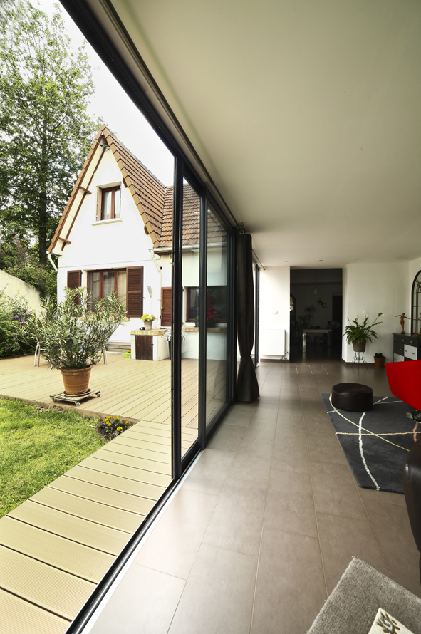 Extension d'une maison d'habitation à Quincy/Sénart (91)