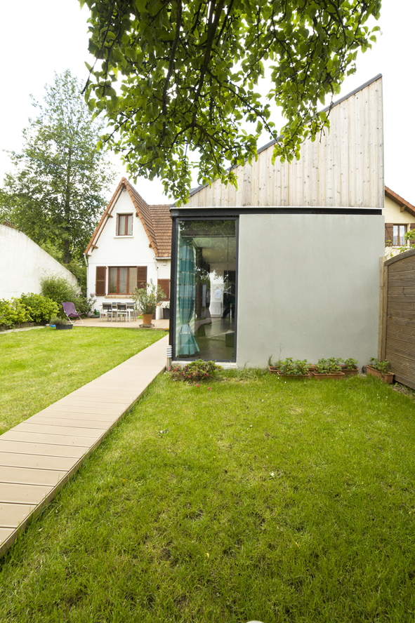 Extension d'une maison d'habitation à Quincy/Sénart (91)
