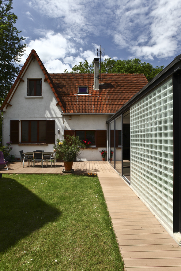 Extension d'une maison d'habitation à Quincy/Sénart (91)