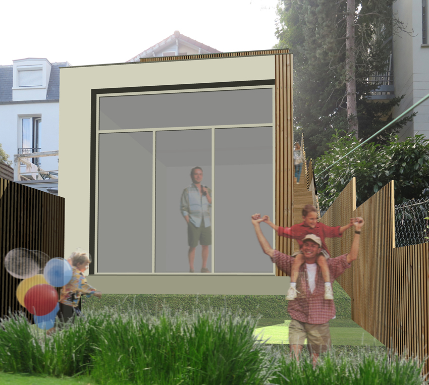 Restructuration et extension d'une maison d'habitation à Garches (92)