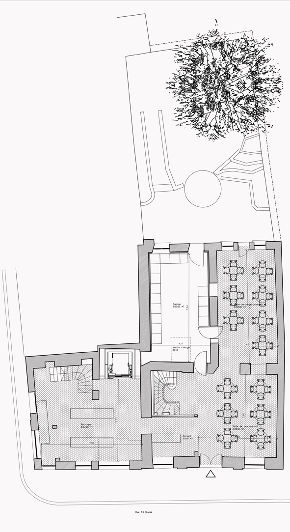 Projet de restructuration d'un hôtel de 10 ch à Alençon (61)