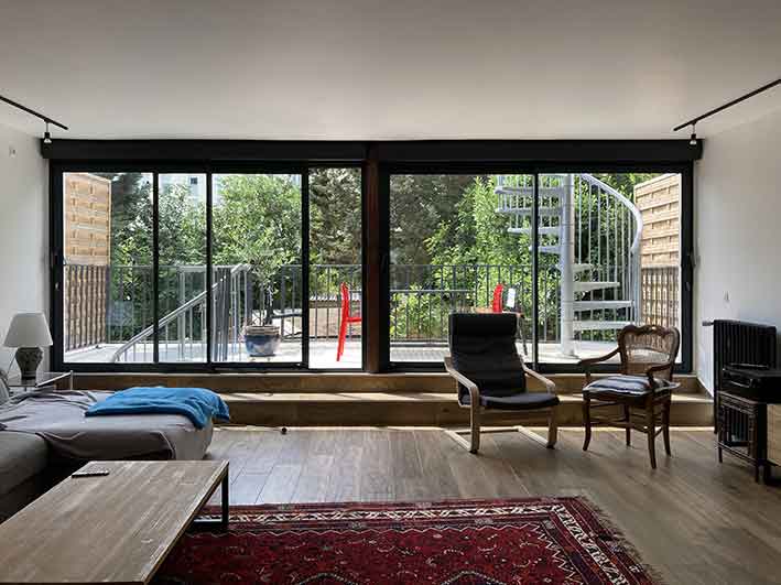 Extension d'une maison d'habitation à Sannois (95)